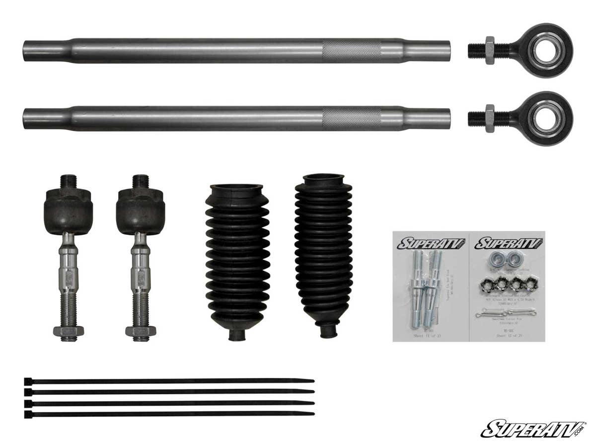 SuperATV Polaris RZR XP 1000 Heavy Duty Tie Rod Kit