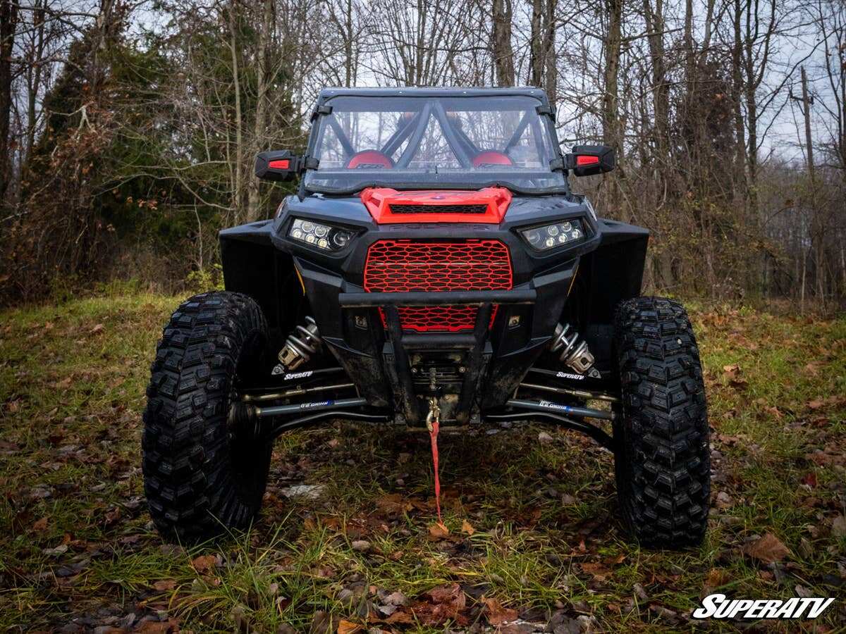 SuperATV Polaris RZR XP 1000 High Clearance 1.5” Forward Offset A-Arms - Chromoly