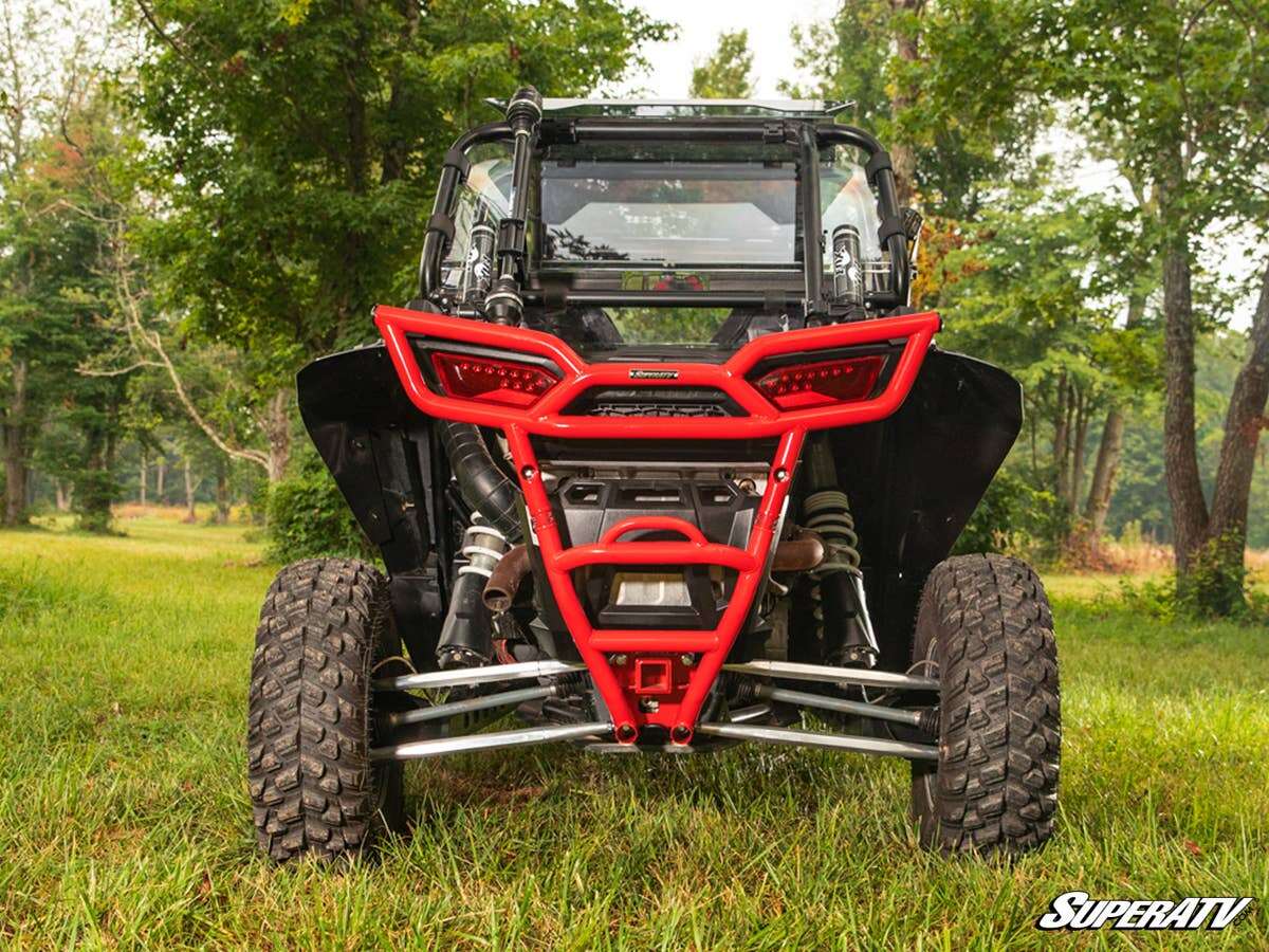 SuperATV Polaris RZR XP 1000 Rear Bumper With Receiver Hitch