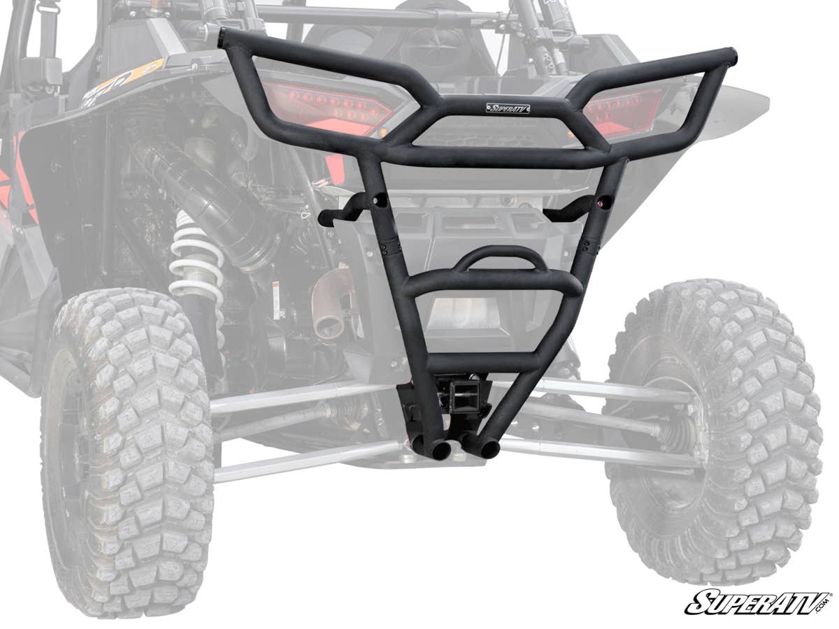 SuperATV Polaris RZR XP 1000 Rear Bumper With Receiver Hitch