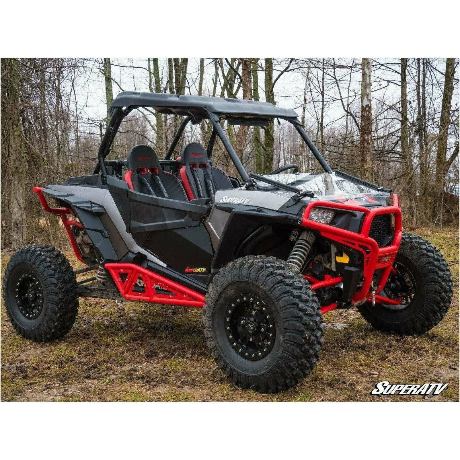 Photo of Polaris RZR XP 1000 Scratch Resistant Flip Down Windshield by SuperATV - Premium Windshields for UTVs / Side by Sides