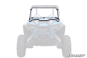 SuperATV Polaris RZR XP 1000 Scratch Resistant Flip Down Windshield