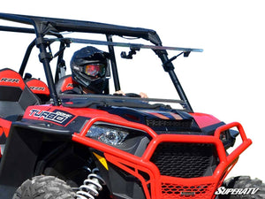 SuperATV Polaris RZR XP 1000 Scratch Resistant Flip Windshield