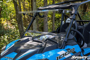 SuperATV Polaris RZR XP 1000 Scratch Resistant Flip Windshield