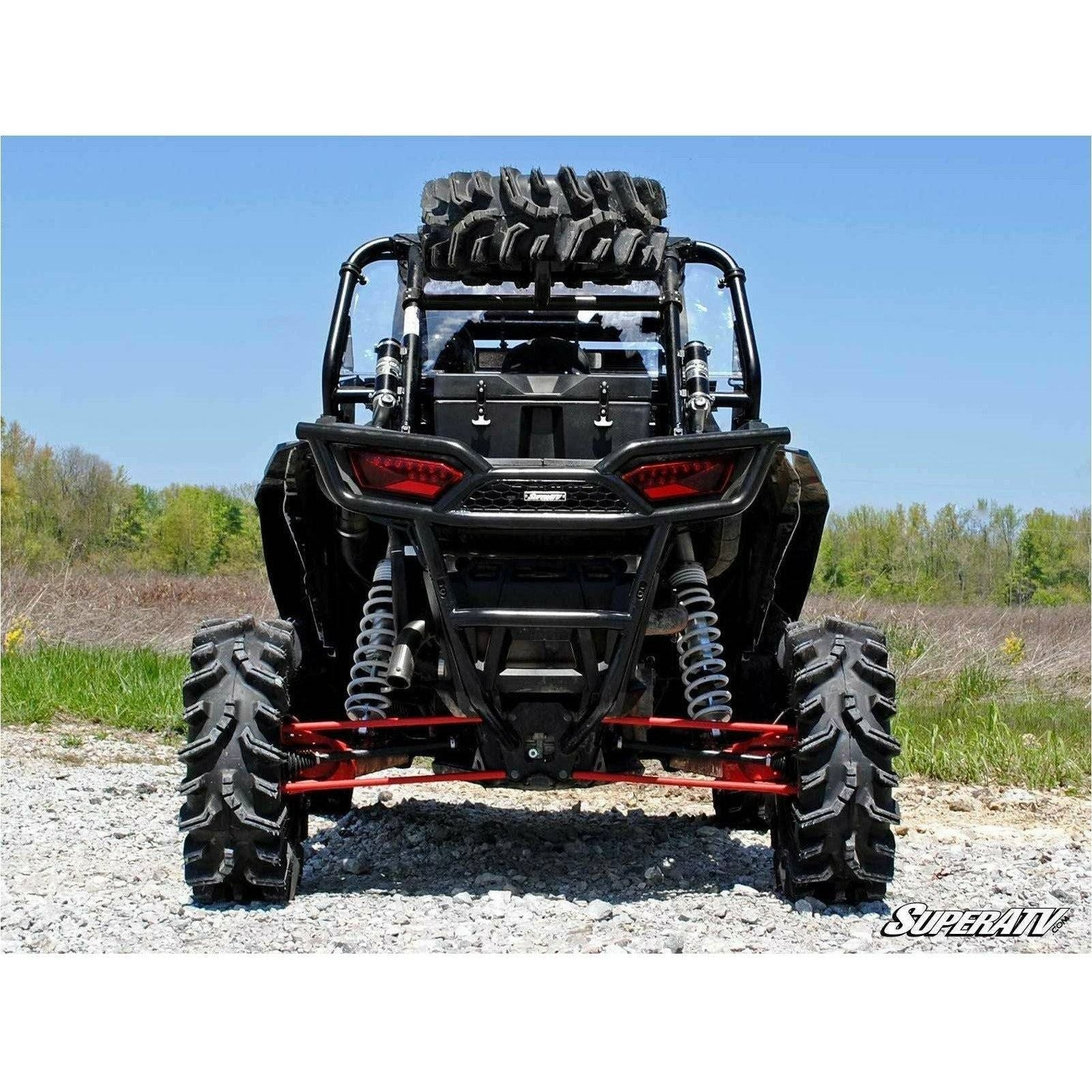 Photo of Polaris RZR XP 1000 Spare Tire Carrier by SuperATV - Premium Storage for UTVs / Side by Sides