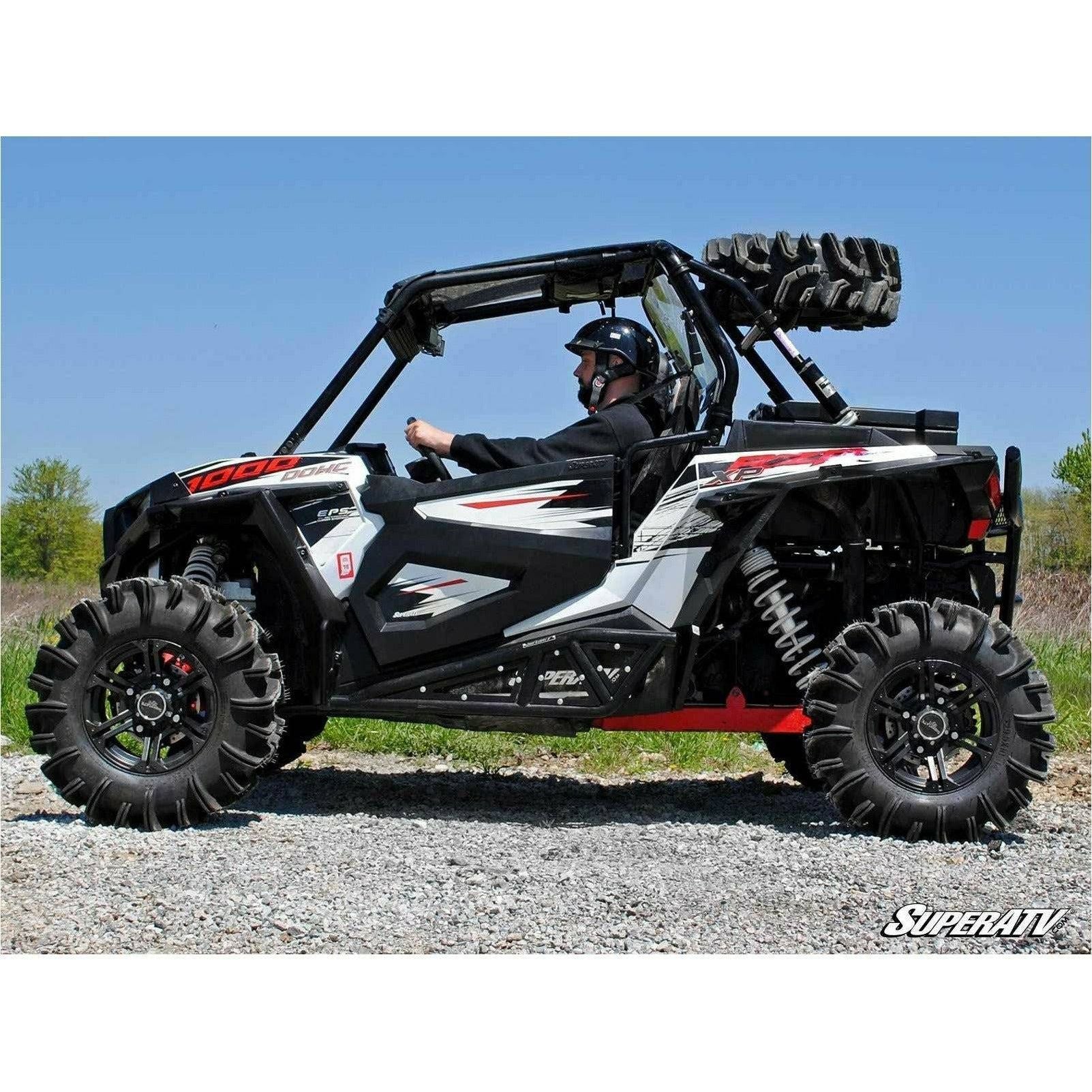 Photo of Polaris RZR XP 1000 Spare Tire Carrier by SuperATV - Premium Storage for UTVs / Side by Sides