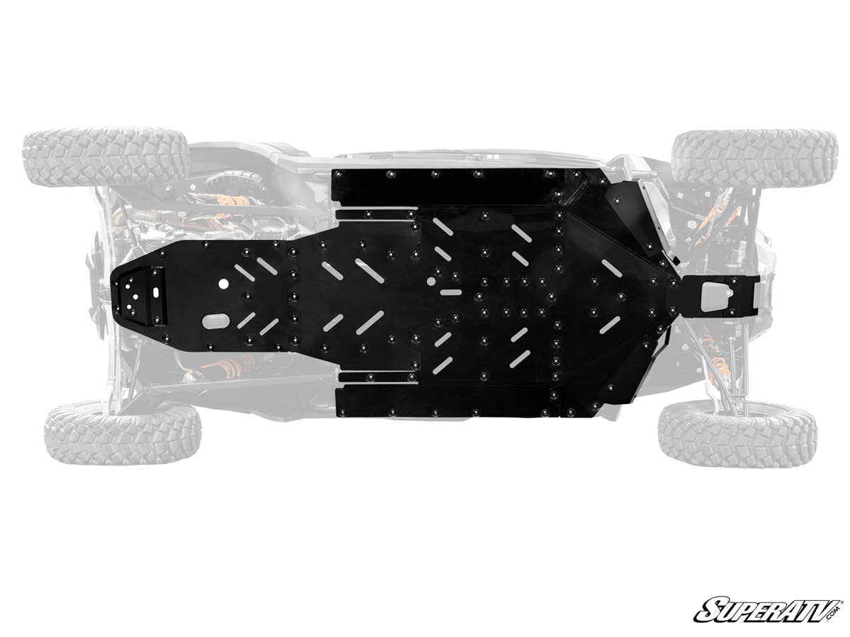 SuperATV 2024 Polaris RZR XP 4 Full Skid Plate