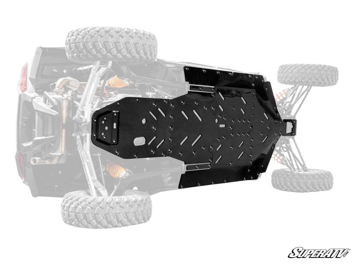 SuperATV 2024 Polaris RZR XP 4 Full Skid Plate