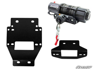 SuperATV Polaris RZR XP 900 Winch Mounting Plate