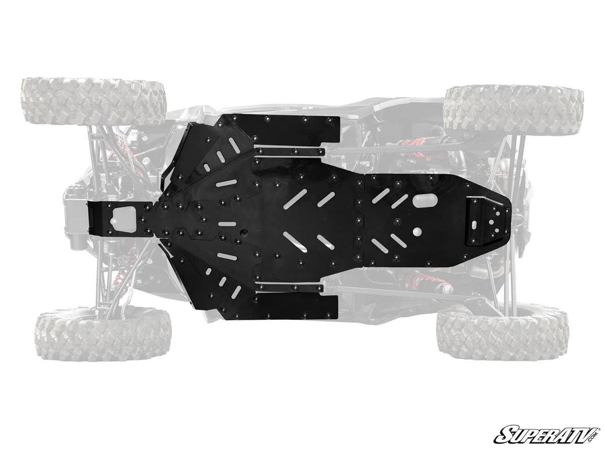 SuperATV 2024+Polaris RZR XP Full Skid Plate