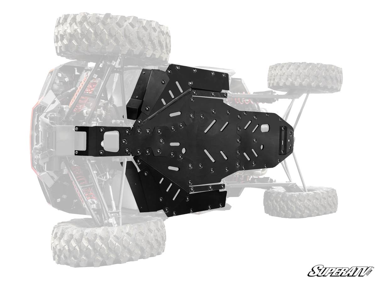 SuperATV 2024+Polaris RZR XP Full Skid Plate