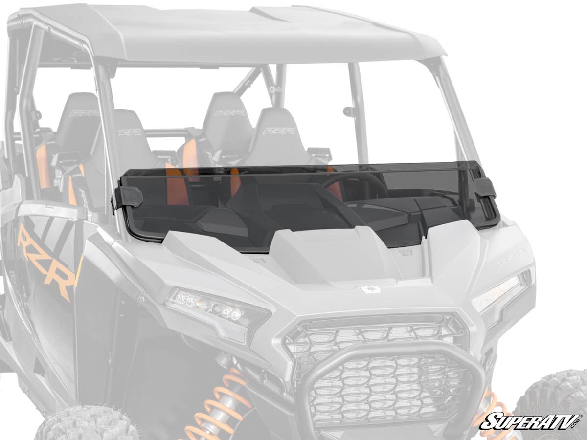 SuperATV 2024+ Polaris RZR XP Half Windshield