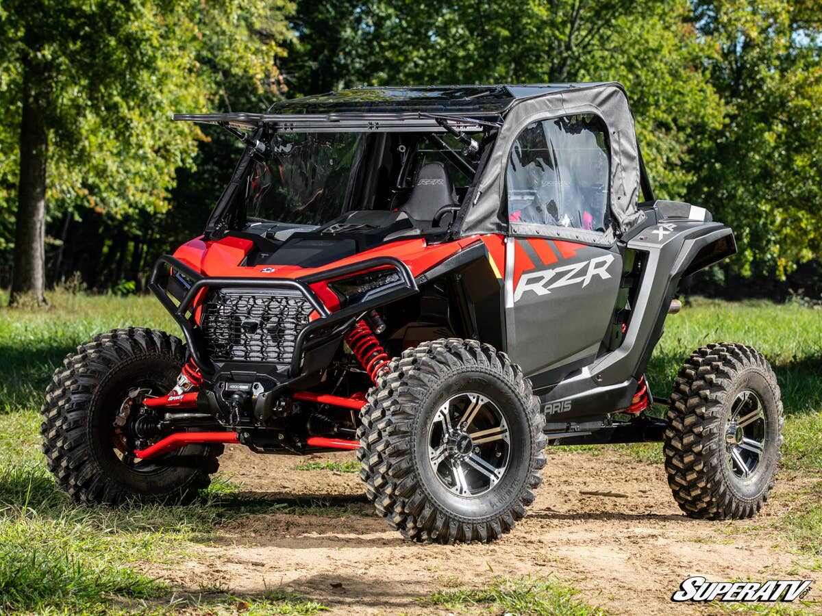 SuperATV Polaris RZR XP Primal Soft Cab Enclosure Upper Doors