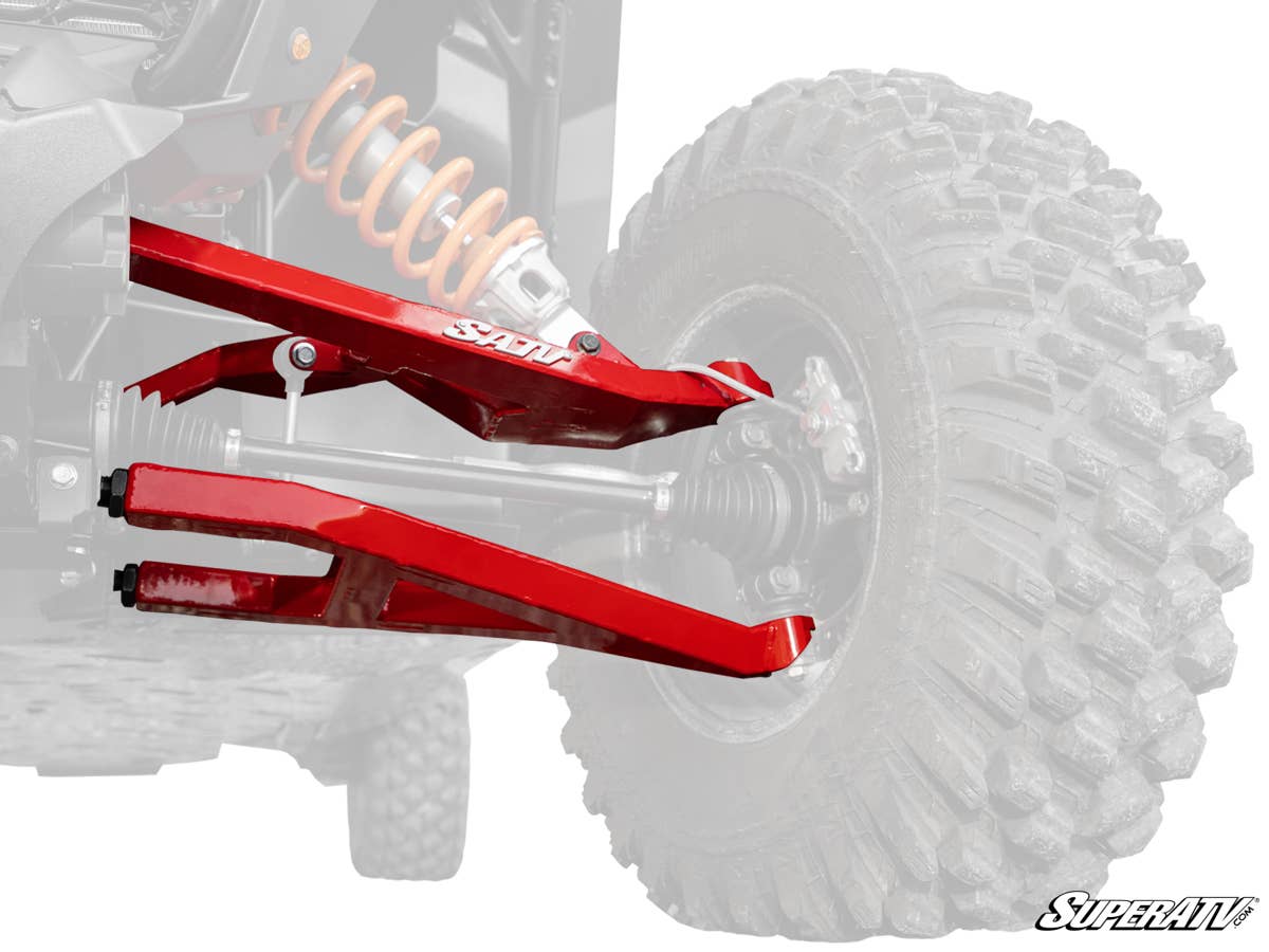 SuperATV 2024+ Polaris RZR XP Sidewinder A-Arms - 1.5” Forward Offset