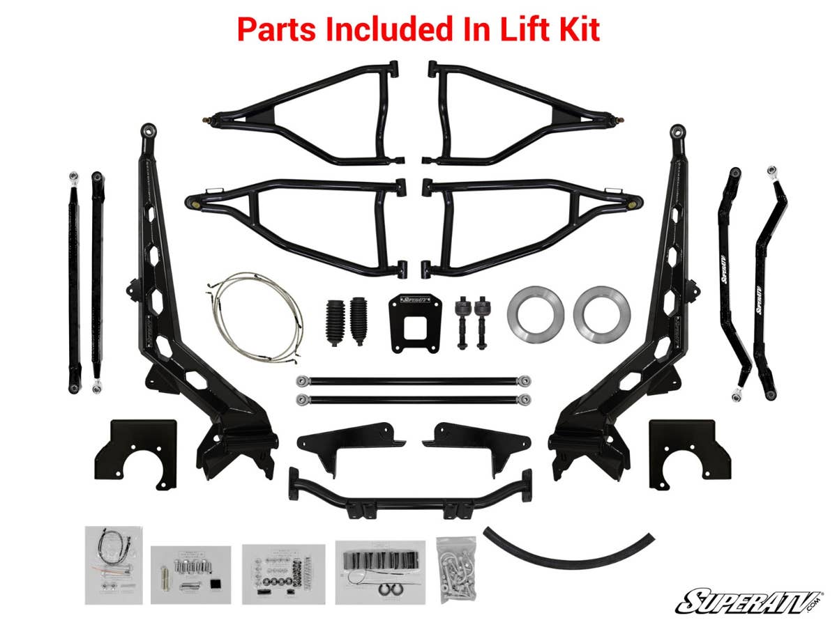 SuperATV Polaris RZR XP Turbo 10" Lift Kit