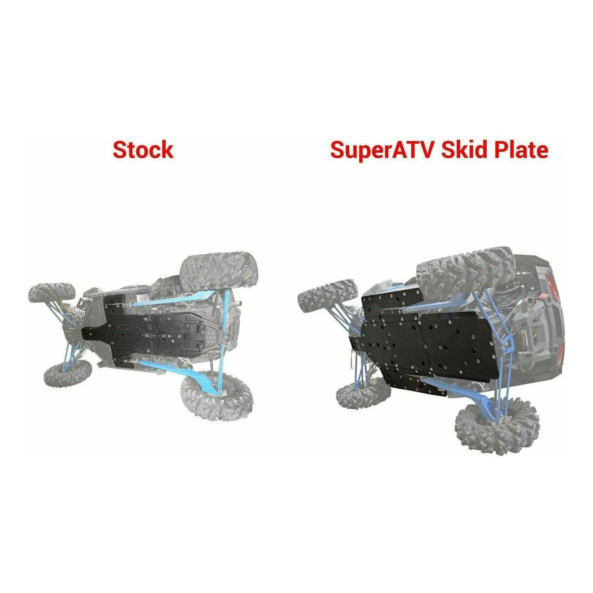 Photo of Polaris RZR XP Turbo Full Skid Plate by SuperATV - Premium Skid Plates & Guards for UTVs / Side by Sides