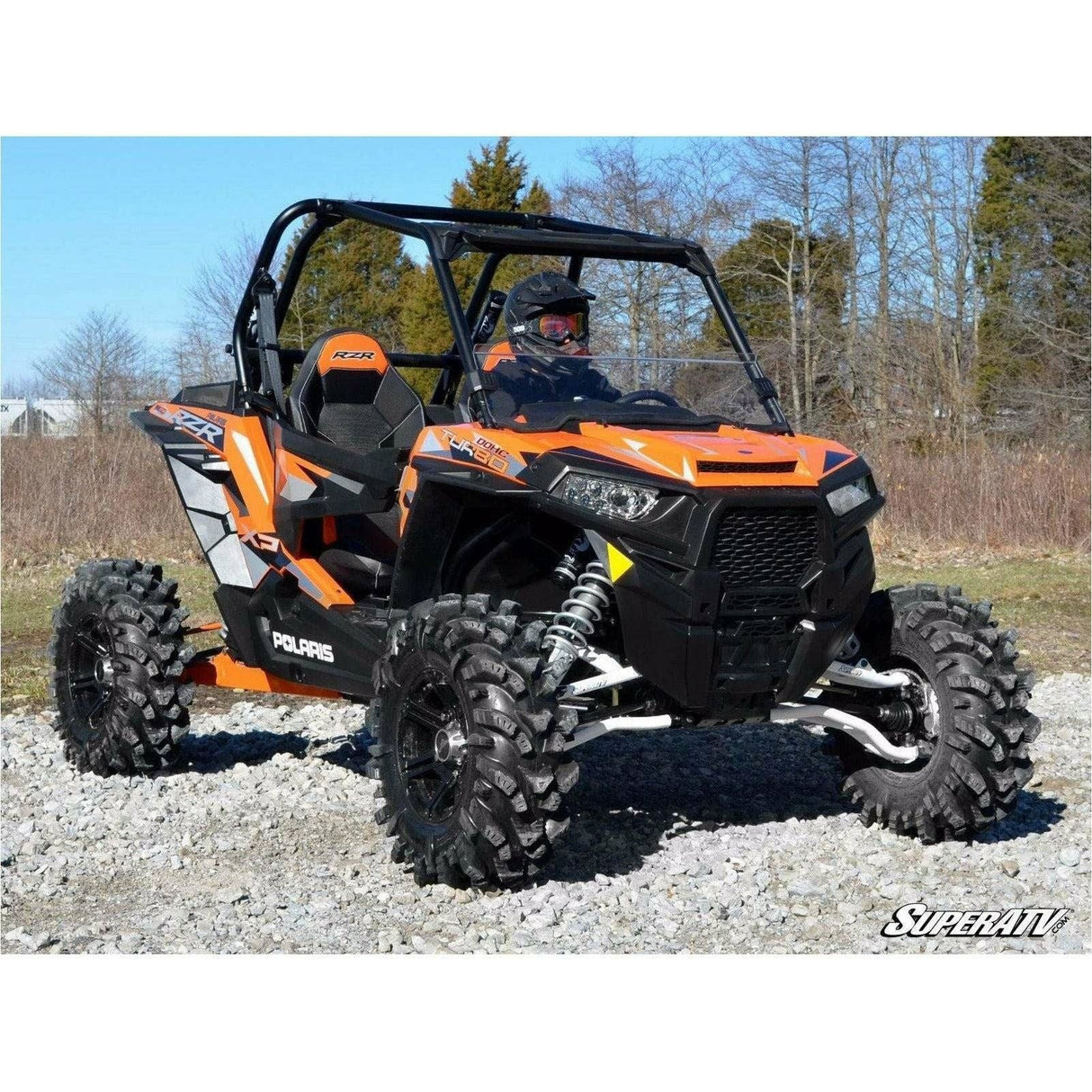 Polaris RZR XP Turbo Half Windshield