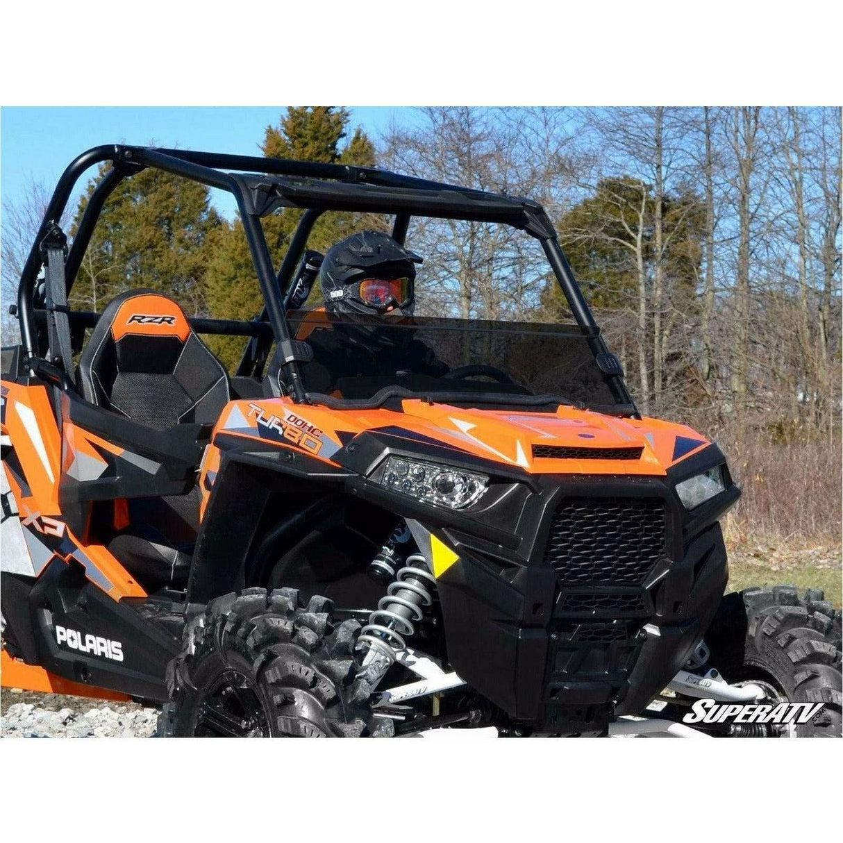 Polaris RZR XP Turbo Half Windshield