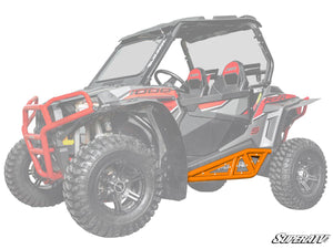 SuperATV Polaris RZR XP Turbo Heavy Duty Tube Rock Sliders