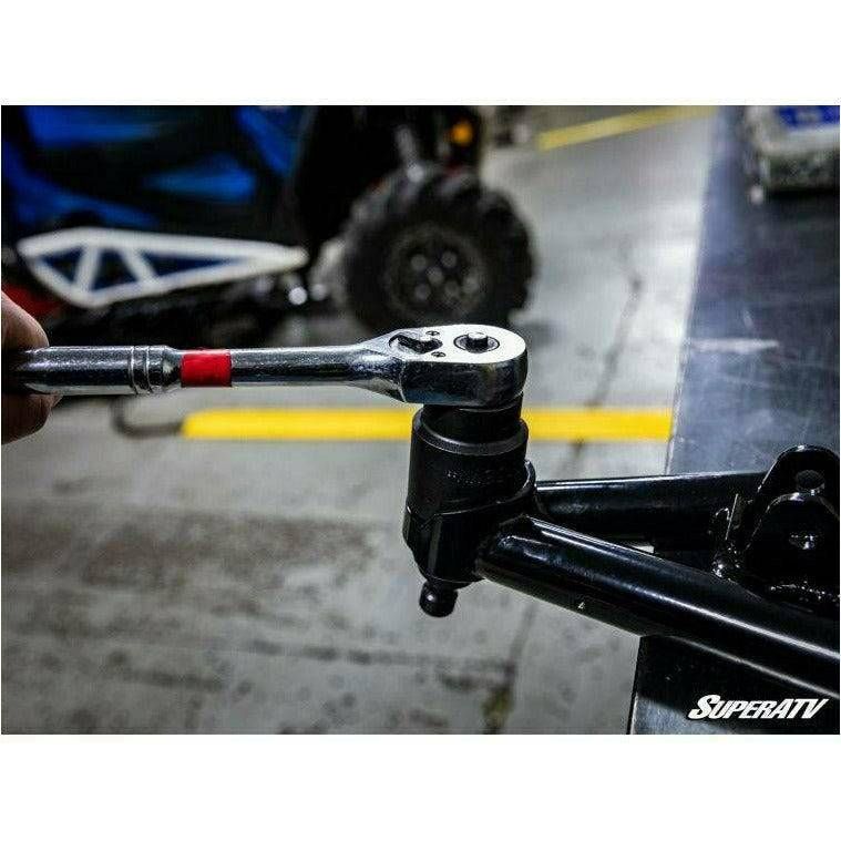 Photo of Polaris RZR XP Turbo High Clearance 1.5" Forward Offset A-Arms (Chromoly) by SuperATV - Premium A-Arms & Control Arms for UTVs / Side by Sides