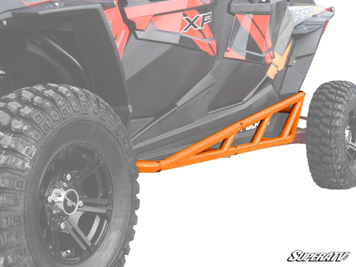 SuperATV Polaris RZR XP Turbo Nerf Bars