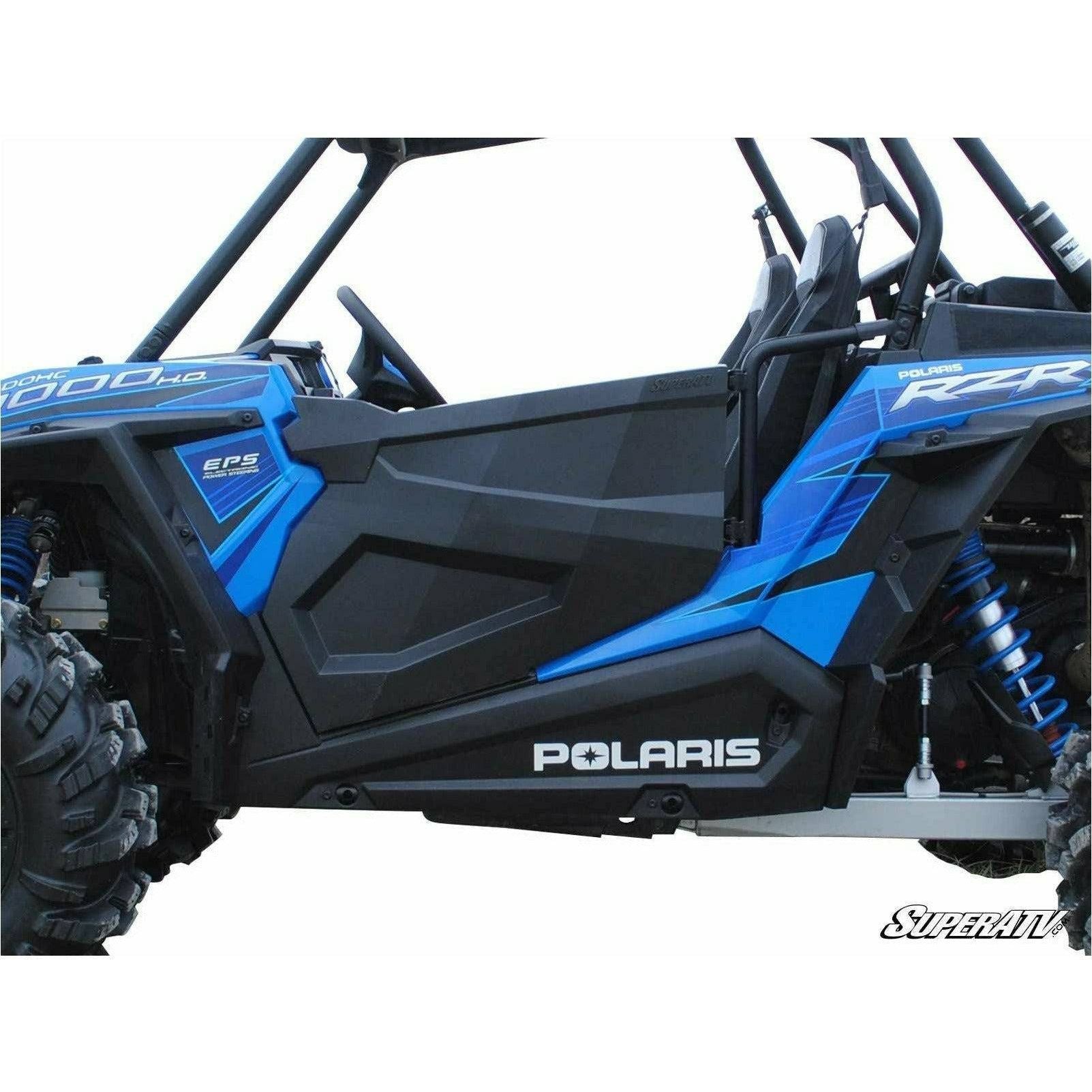 Photo of Polaris RZR XP Turbo Plastic Doors by SuperATV - Premium Doors for UTVs / Side by Sides