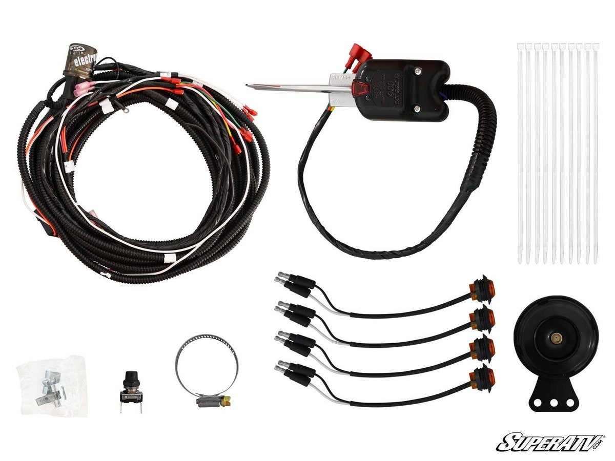 SuperATV Polaris RZR XP Turbo Plug-Play Turn Signal Kit