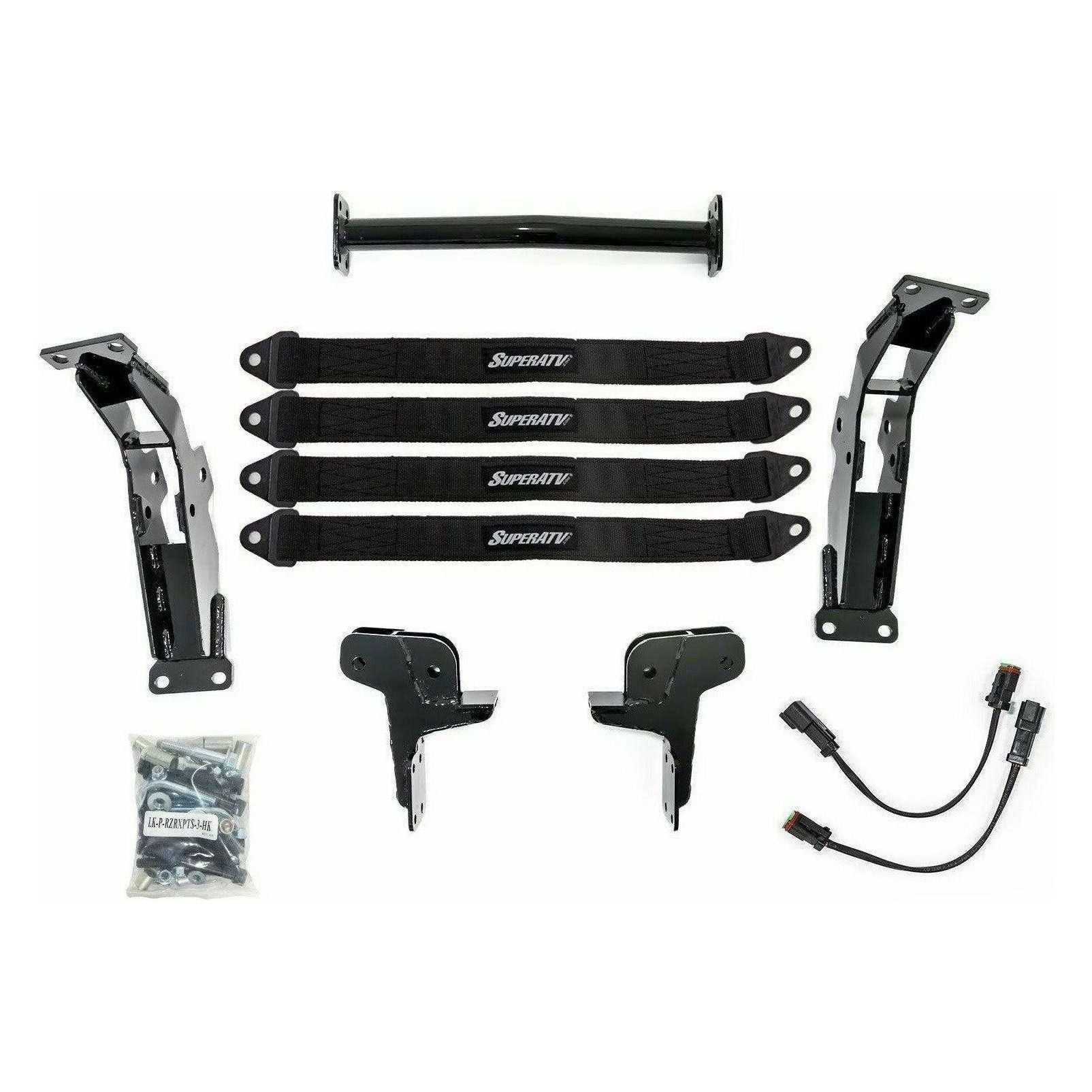 Photo of Polaris RZR Turbo S 3" Lift Kit by SuperATV - Premium Lift Kits for UTVs / Side by Sides