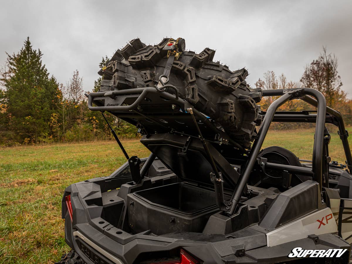 SuperATV Polaris RZR XP Turbo S Cargo Rack Alpha