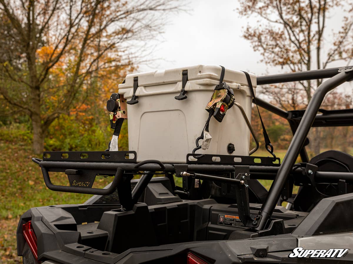 SuperATV Polaris RZR XP Turbo S Cargo Rack Alpha