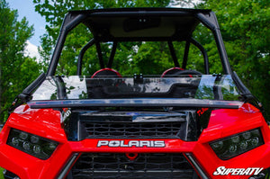 SuperATV Polaris RZR XP Turbo S Flip Down Windshield