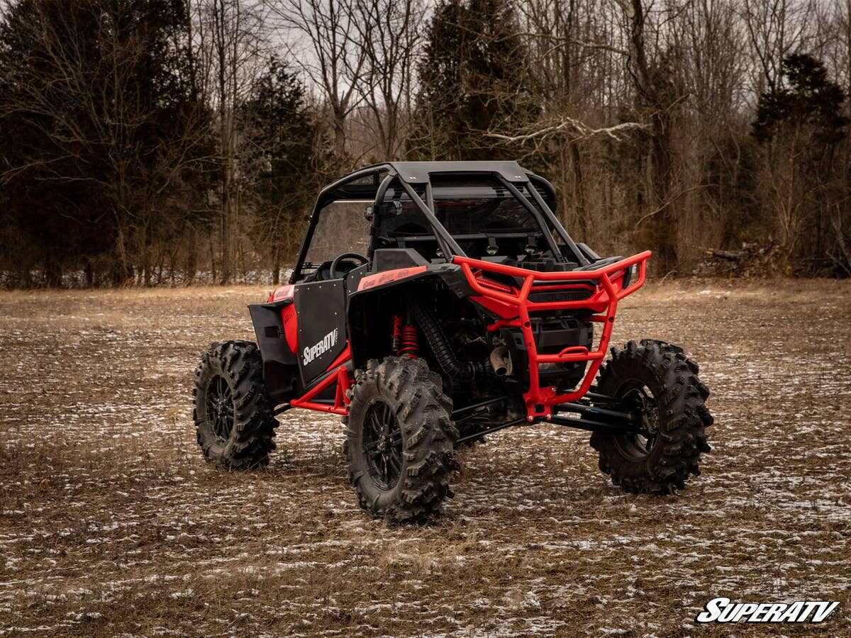 SuperATV Polaris RZR XP Turbo S Rear Bumper