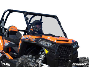 SuperATV Polaris RZR XP Turbo Scratch Resistant Full Windshield