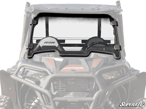 SuperATV Polaris RZR XP Turbo Scratch Resistant Full Windshield