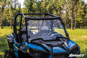 SuperATV Polaris RZR XP Turbo Scratch Resistant Full Windshield