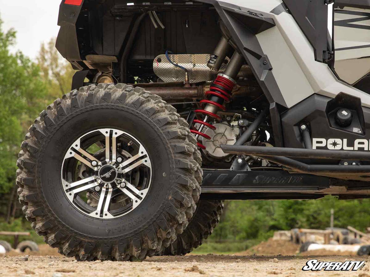 SuperATV Polaris RZR XP Turbo Trailing Arm Guards