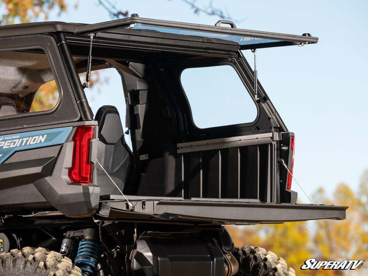 SuperATV Polaris Xpedition ADV Rear Flip Windshield