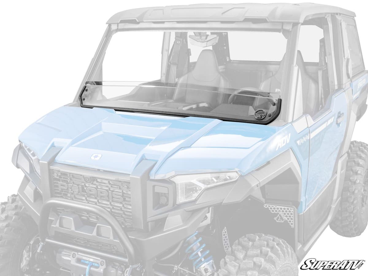 SuperATV Polaris Xpedition Half Windshield