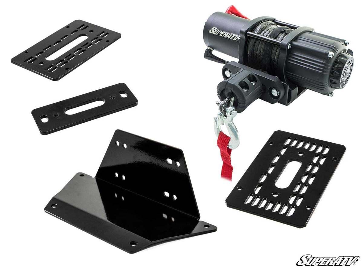 SuperATV Ranger XP Kinetic Winch Mounting Plate