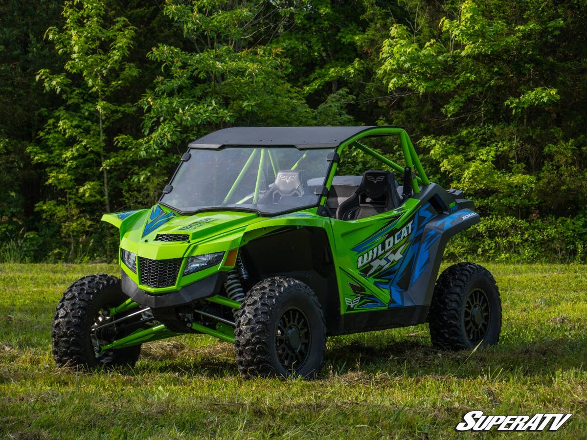 SuperATV Textron Wildcat XX Scratch Resistant Full Windshield