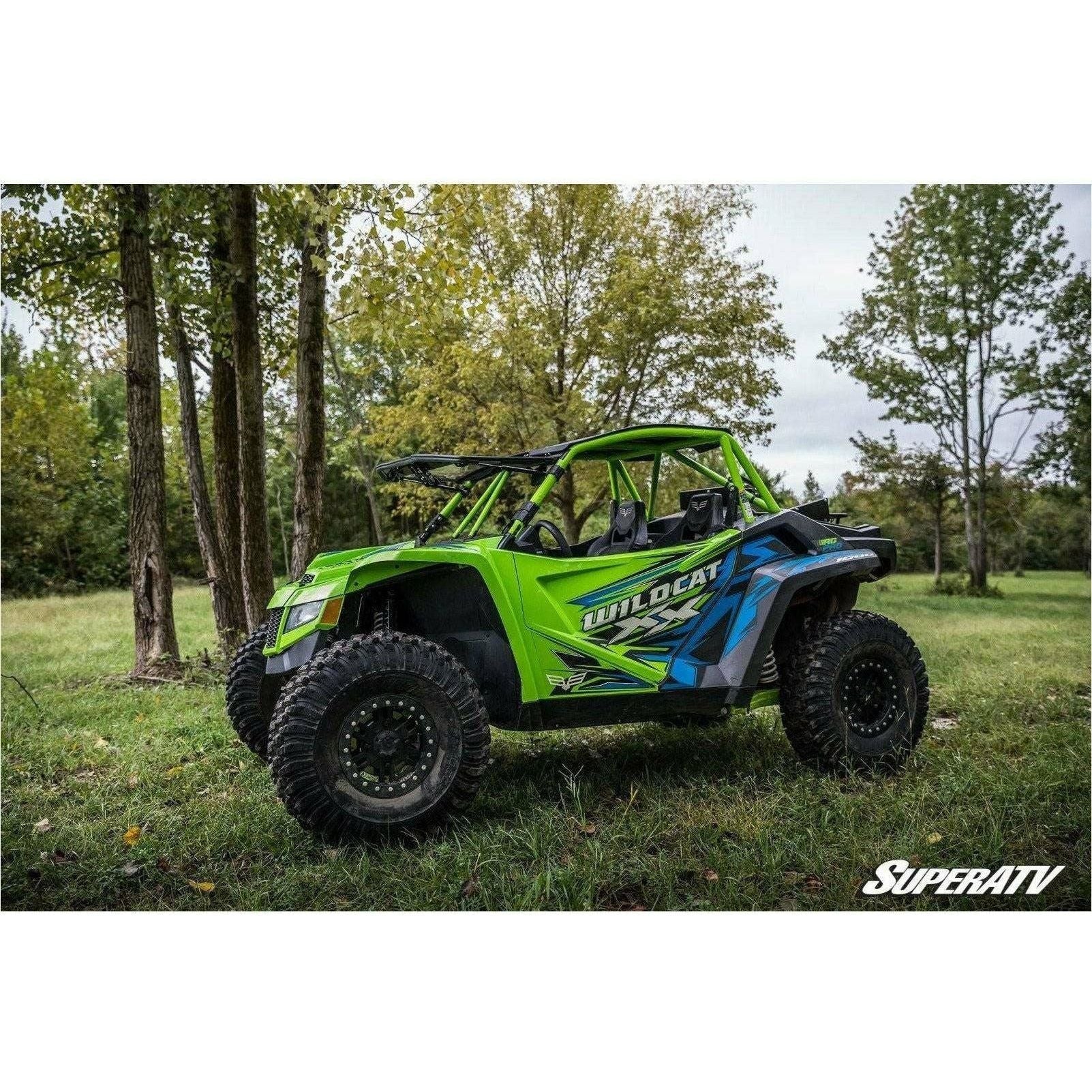 Photo of Arctic Cat Wildcat XX Flip Windshield by SuperATV - Premium Windshields for UTVs / Side by Sides