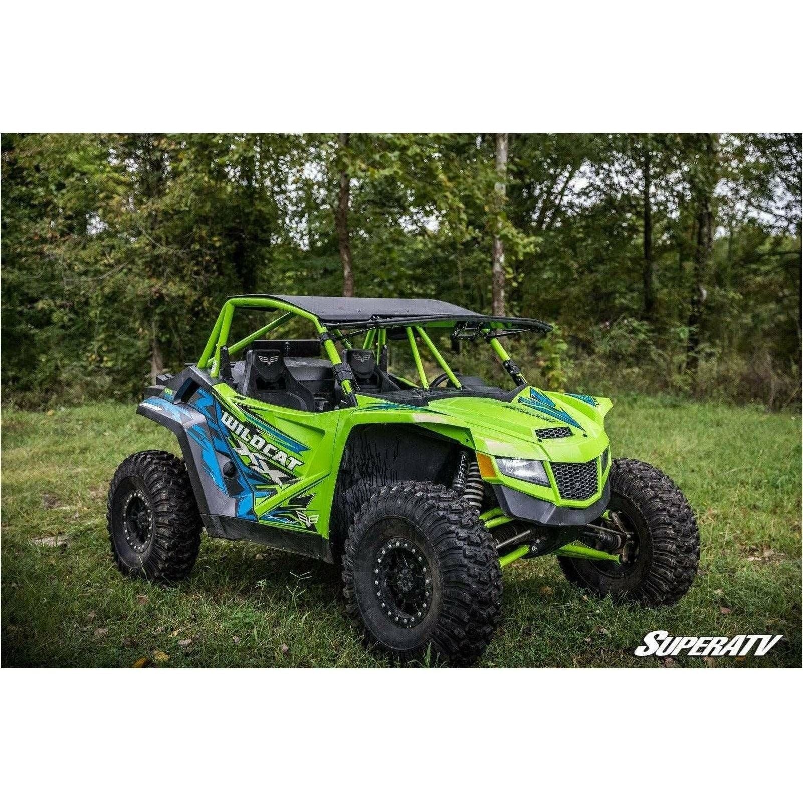 Photo of Arctic Cat Wildcat XX Flip Windshield by SuperATV - Premium Windshields for UTVs / Side by Sides