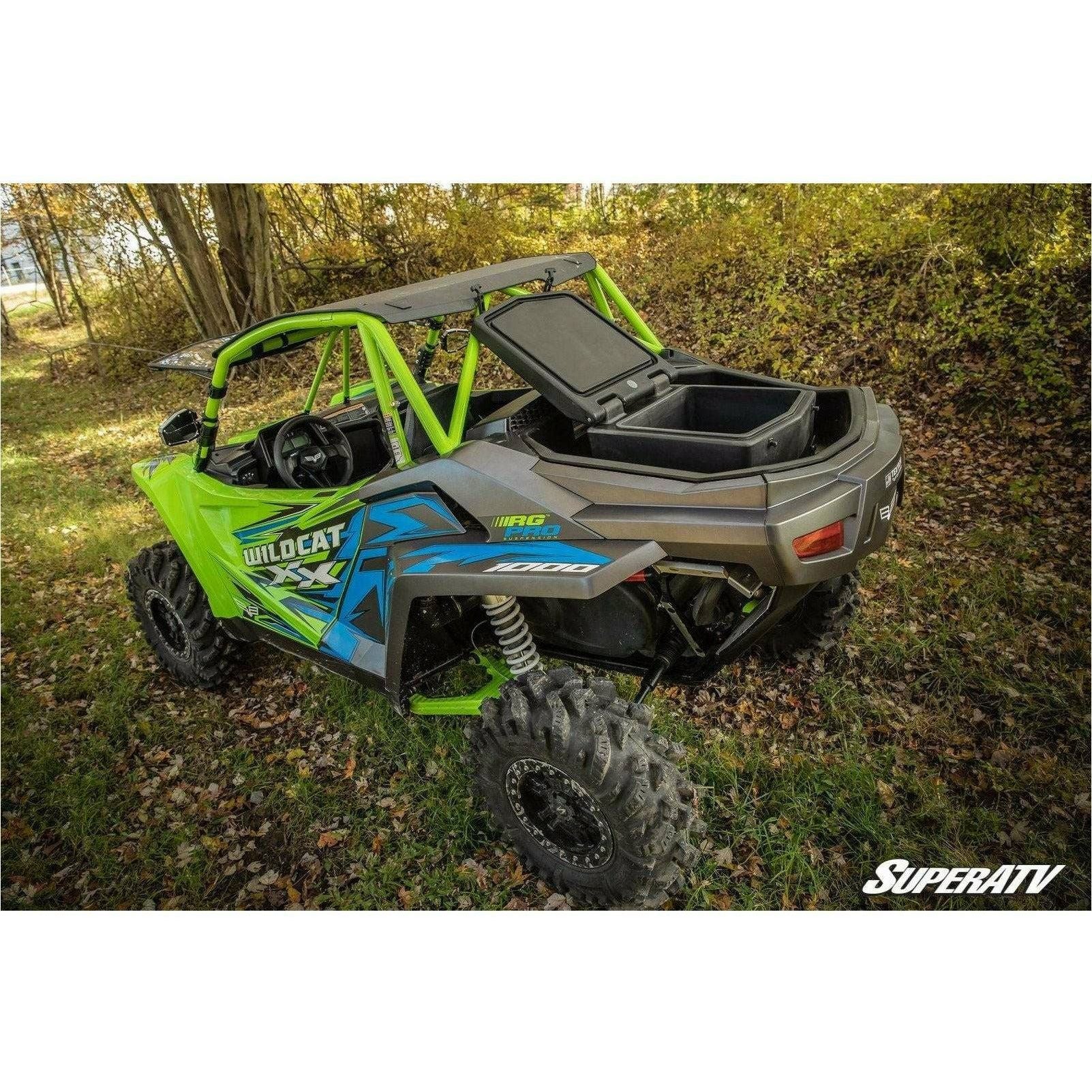Photo of Arctic Cat Wildcat XX Cooler / Cargo Box by SuperATV - Premium Storage for UTVs / Side by Sides