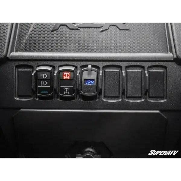 Photo of UTV Dual USB Charger with Voltmeter by SuperATV - Premium Rocker Switches for UTVs / Side by Sides