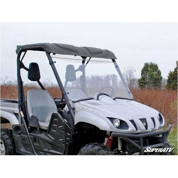 Photo of Yamaha Rhino Scratch Resistant Full Windshield by SuperATV - Premium Windshields for UTVs / Side by Sides