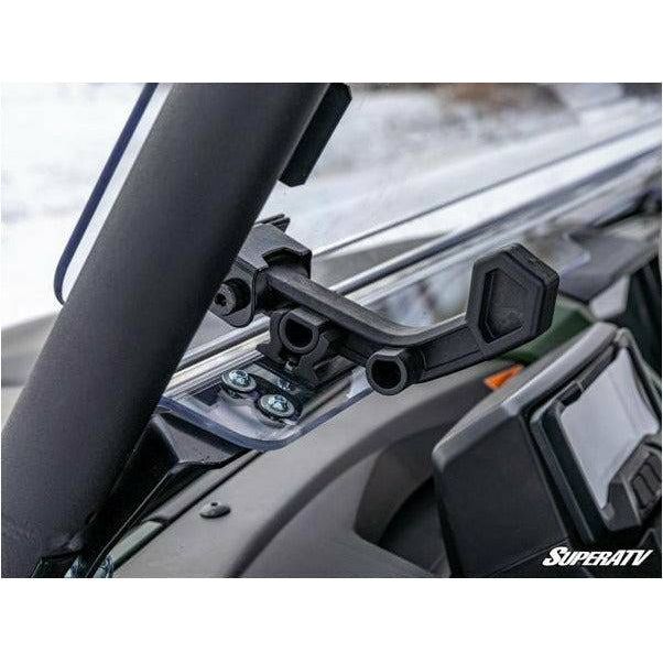 Photo of Yamaha Wolverine RMAX Scratch Resistant Flip Windshield by SuperATV - Premium Windshields for UTVs / Side by Sides