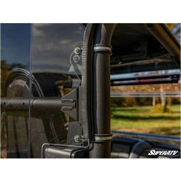 Photo of Yamaha Wolverine RMAX2 Rear Windshield by SuperATV - Premium Windshields for UTVs / Side by Sides