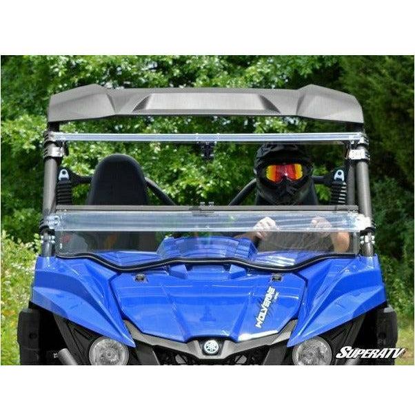 Yamaha Wolverine Scratch Resistant Flip Windshield