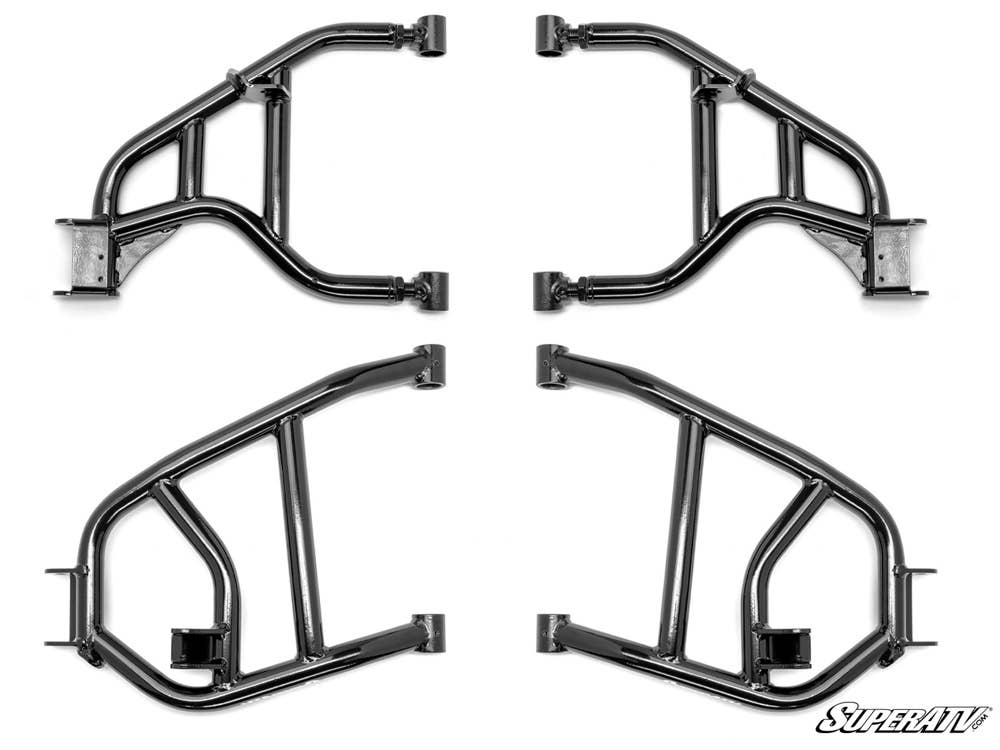 SuperATV Yamaha Wolverine X2 850 High Clearance 1.5” Rear Offset A-Arms