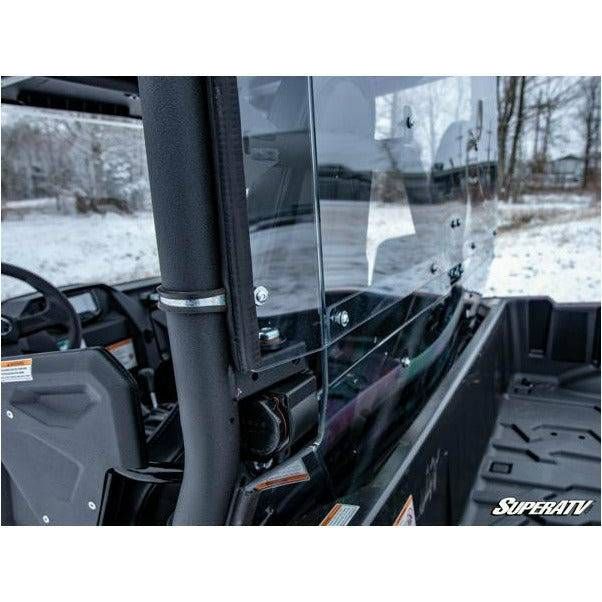Photo of Yamaha Wolverine X2 Rear Windshield by SuperATV - Premium Windshields for UTVs / Side by Sides